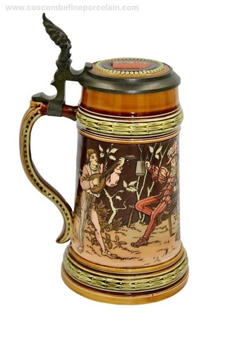 Superb mettlach villeroy - 1/2l,