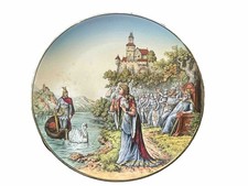 Vecchio piatto targa da parete