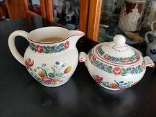 Antico set zuccheriera e