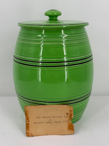 Antico vaso pretzel tedesco